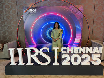 Nandini at IIRSI 2025 