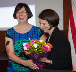 Joan Miller and Janey Wiggs