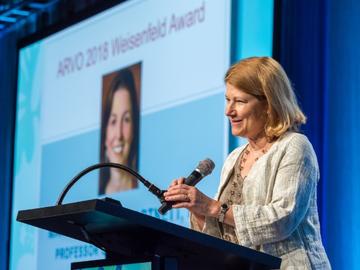 Patricia D'Amore introduces the 2018 Weisenfeld Awardee