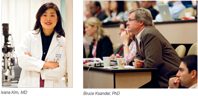 Ivana Kim, MD, and Bruce Ksander, PhD