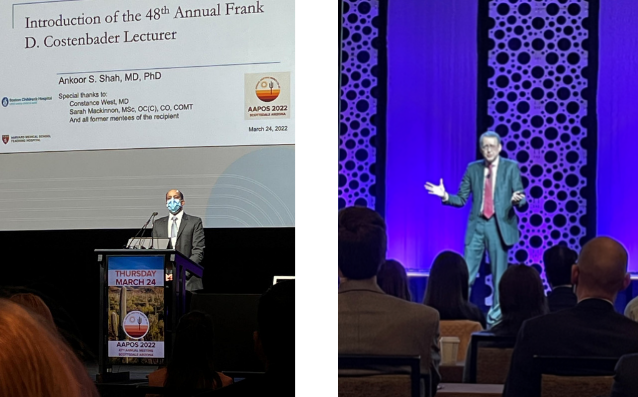 David Hunter Presenting at AAPOS