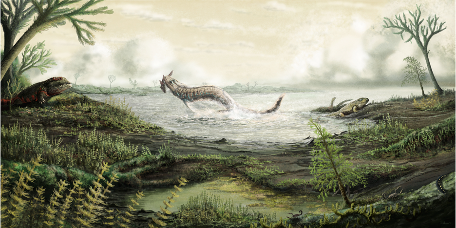 picture portrayal of early life
