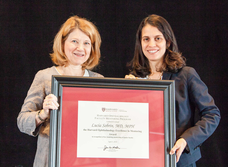 Lucia Sobrin Receives Mentoring Award